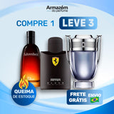 3 Perfumes Masculinos TESTER (100ml) - Fahrenheit | Ferrari Black | Invictus (5 Anos Armazém do Perfume)