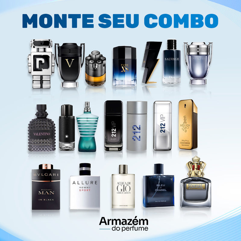 Monte Seu Combo - 2 Perfumes Masculinos [100ml]