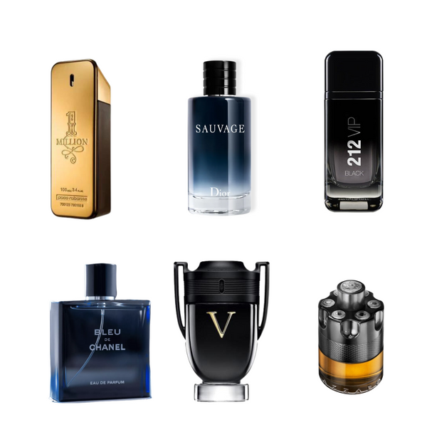 Combo 6 perfumes.